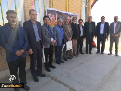 بازدید معاونت فرهنگی و اجتماعی وزارت علوم ، تحقیقات و فناوری از موکب غدیر دانشگاه فرهنگیان استان ایلام