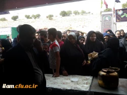 خدمات رسانی در موکب دانشگاه فرهنگیان ایلام 