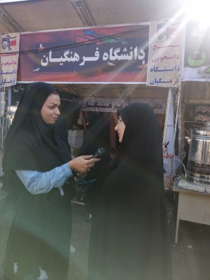 بازدید معاونین دانشگاه فرهنگیان کشور از موکب دانشگاه فرهنگیان ایلام 