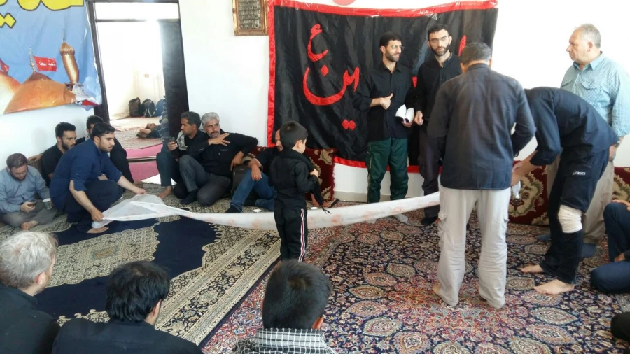 خدمات رسانی در موکب غدیر دانشگاه فرهنگیان ایلام