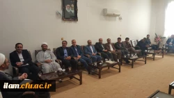 دیدار سرپرست و کارکنان دانشگاه فرهنگیان ایلام با نماینده ولی فقیه 