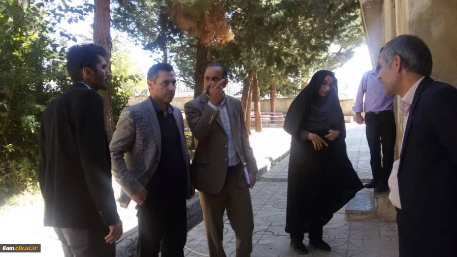 بازدید هیات نظارت و ارزیابی آموزش عالی استان از پردیس های دانشگاه فرهنگیان استان