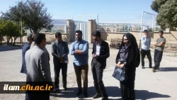 بازدید هیات نظارت و ارزیابی آموزش عالی استان از پردیس های دانشگاه فرهنگیان استان