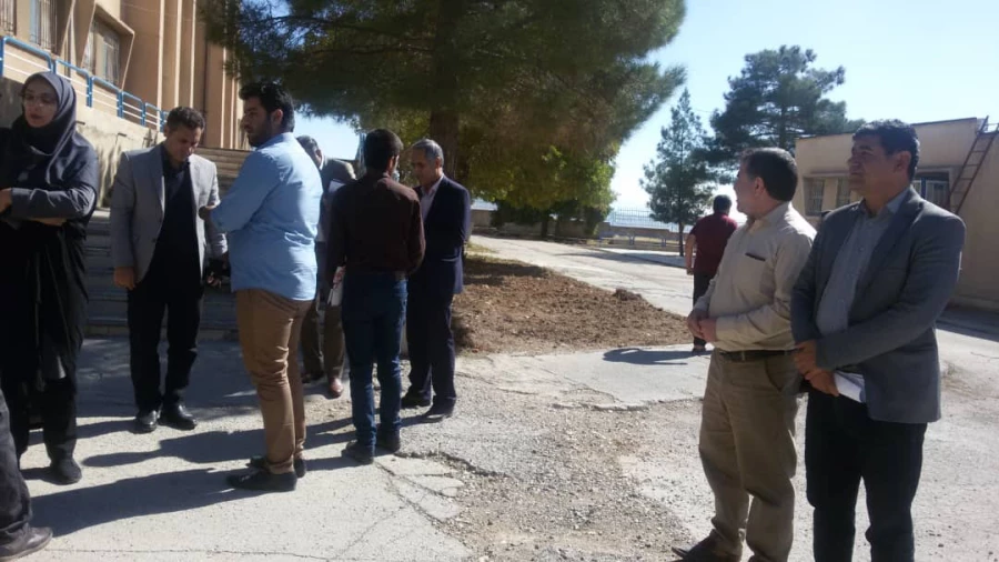 بازدید هیات نظارت و ارزیابی آموزش عالی استان از پردیس های دانشگاه فرهنگیان استان