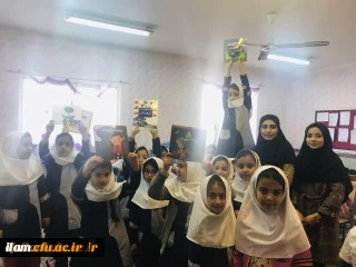 برگزاری طرح قصه خوانی در مدارس ابتدایی توسط دانشجومعلمان پردیس امام جعفر صادق(ع) 