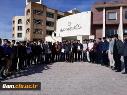 بازدید علمی- پژوهشی دانشجویان پردیس شهید مدرس از کتابخانه مرکزی ایلام