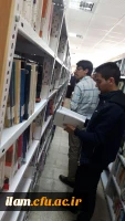 بازدید علمی- پژوهشی دانشجویان پردیس شهید مدرس از کتابخانه مرکزی ایلام
