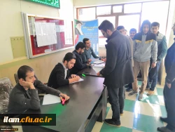 برگزاری انتخابات شورای کانون های فرهنگی و اجتماعی پردیس شهید مدرس ایلام سال تحصیلی 98/99