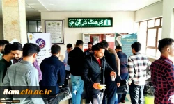 برپایی ایستگاه صلواتی و انجام فعالیتهای فرهنگی توسط کانون مهدویت