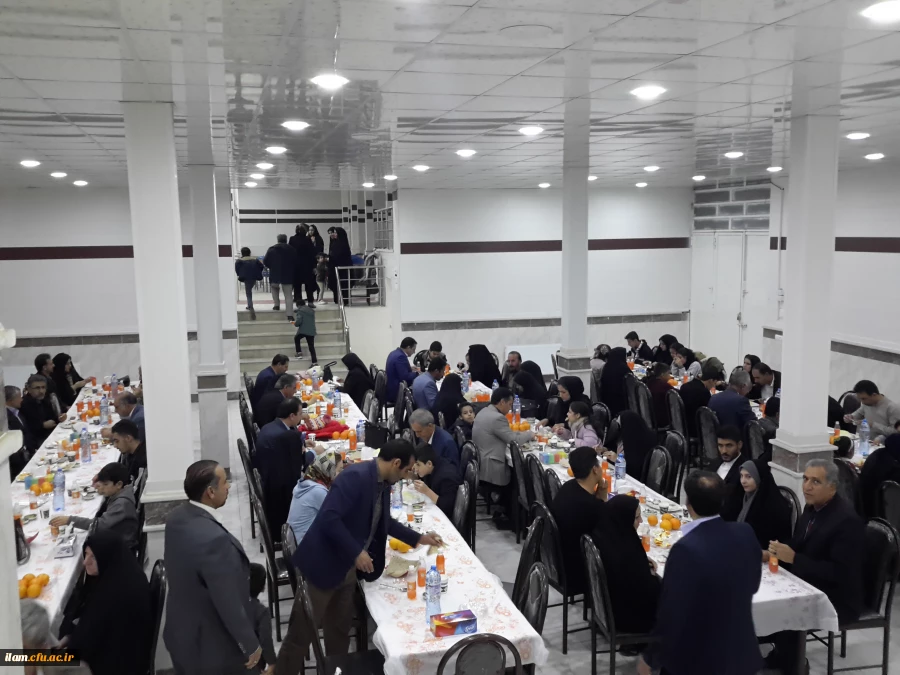 دعوت به ضیافت شام دانشگاه فرهنگیان ایلام 