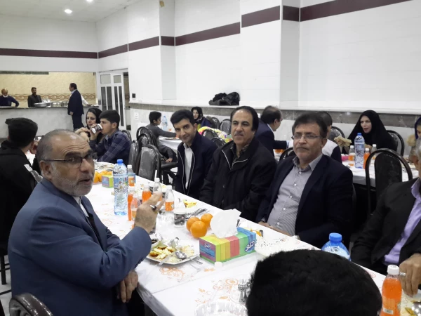 دعوت به ضیافت شام دانشگاه فرهنگیان ایلام 