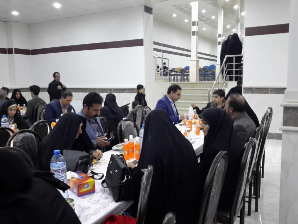 دعوت به ضیافت شام دانشگاه فرهنگیان ایلام 
