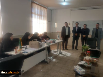بازدید سرپرست مدیریت پردیس های دانشگاه فرهنگیان ایلام و مسئولین اداره کل آموزش و پرورش استان از محل مصاحبه معرفی شدگان ماده 28