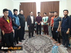 بازدید سرپرست مدیریت امور پردیس های استانی از سرای دانشجویی پردیس شهید مدرس 