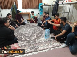 بازدید سرپرست مدیریت امور پردیس های استانی از سرای دانشجویی پردیس شهید مدرس 