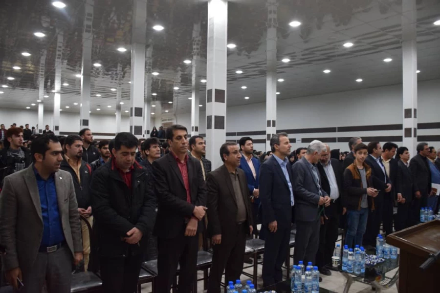 جلسه مناظره بین نامزدهای انتخابات یازدهمین دوره مجلس شورای اسلامی در دانشگاه فرهنگیان استان ایلام