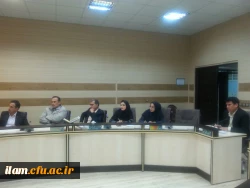 جلسه هماهنگی اولیه در خصوص پروزه های دانشگاه فرهنگیان استان ایلام 