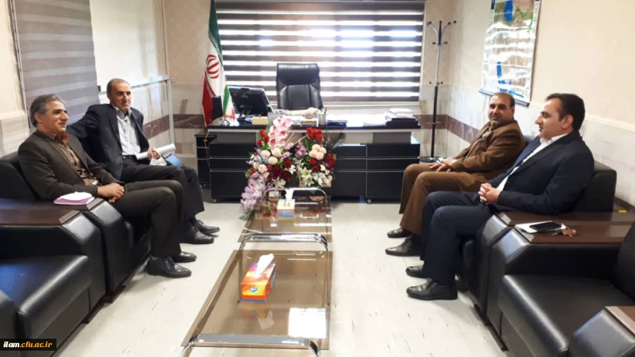 دیدار مدیریت دانشگاه فرهنگیان با مدیرکل آموزش و پرورش استان ایلام