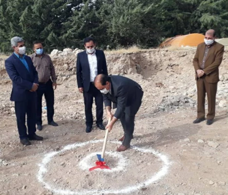 آیین کلنگ  احداث ساختمان آموزشی دانشگاه فرهنگیان استان ایلام 