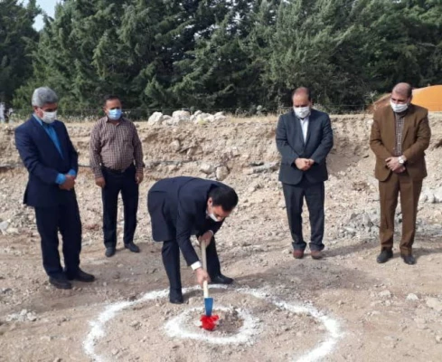 آیین کلنگ  احداث ساختمان آموزشی دانشگاه فرهنگیان استان ایلام 