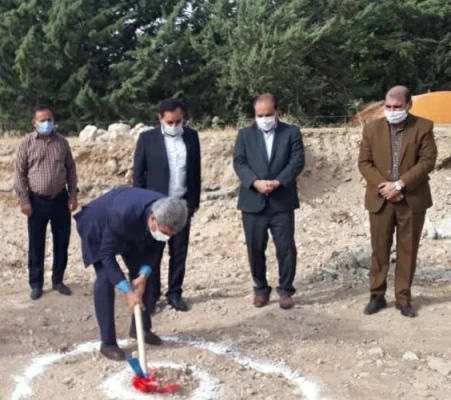 آیین کلنگ  احداث ساختمان آموزشی دانشگاه فرهنگیان استان ایلام 