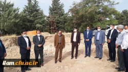 آیین کلنگ  احداث ساختمان آموزشی دانشگاه فرهنگیان استان ایلام 