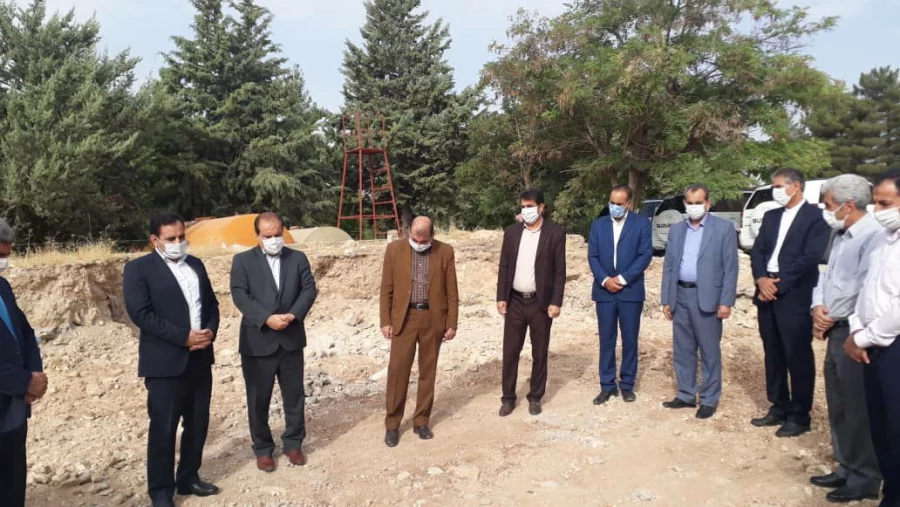 آیین کلنگ  احداث ساختمان آموزشی دانشگاه فرهنگیان استان ایلام 