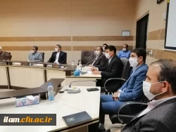 مراسم تودیع  و معارفه مسئول نهاد نمایندگی رهبری در دانشگاه فرهنگیان استان ایلام