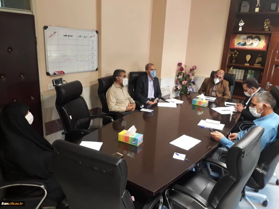 جلسه هماهنگی برگزاری جشنواره ایده پردازی تعلیم و تربیت در دوران کرونا 