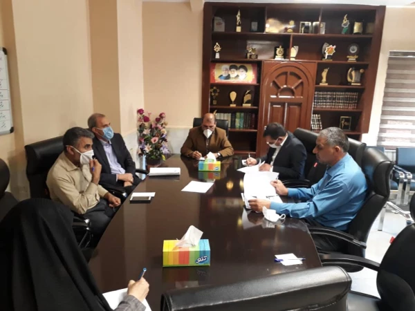 جلسه هماهنگی برگزاری جشنواره ایده پردازی تعلیم و تربیت در دوران کرونا 