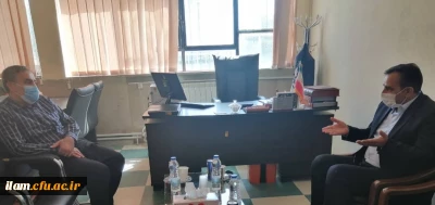 بازدید دکتر علیرضا نعمتی رئیس امور استان ها و مناطق سازمان برنامه و بودجه کشور از دانشگاه فرهنگیان استان ایلام