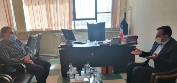 بازدید دکتر علیرضا نعمتی رئیس امور استان ها 