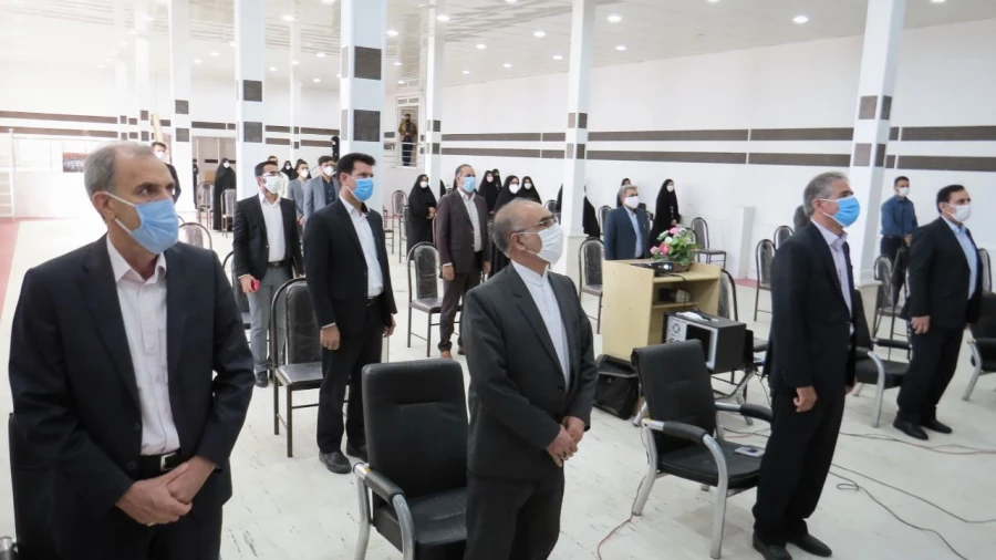 مراسم آیین بازگشایی آغاز سال تحصیلی جدید در دانشگاه فرهنگیان استان ایلام 