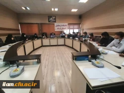 کارگاه آموزشی سامانه یادگیری الکترونیکی به صورت حضوری و با رعایت شیوه نامه های بهداشتی  در دانشگاه فرهنگیان ایلام