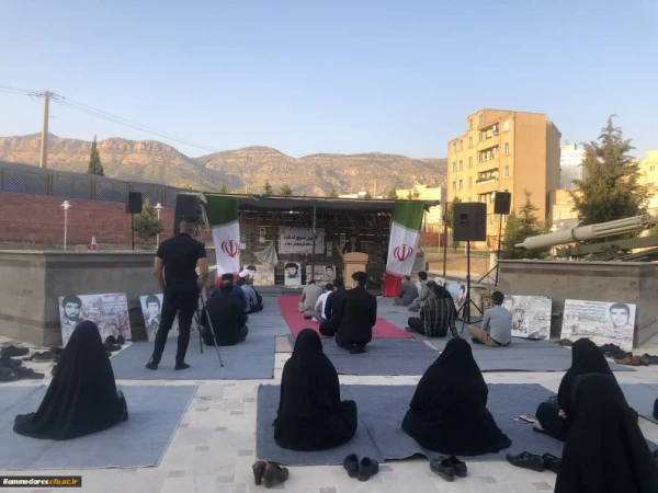 مراسم گرامیداشت هفته دفاع مقدس و تجلیل از مقام شامخ شهدای انقلاب اسلامی