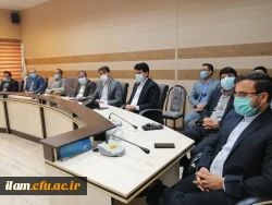 جلسه تکریم و معارفه سرپرستان قدیم و جدید مدیریت امور پردیس های استانی دانشگاه فرهنگیان ایلام