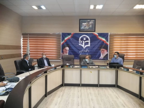 جلسه شورای مدیریت، نظارت و ارزیابی و توسعه منابع مدیریت امور پردیس های استان 