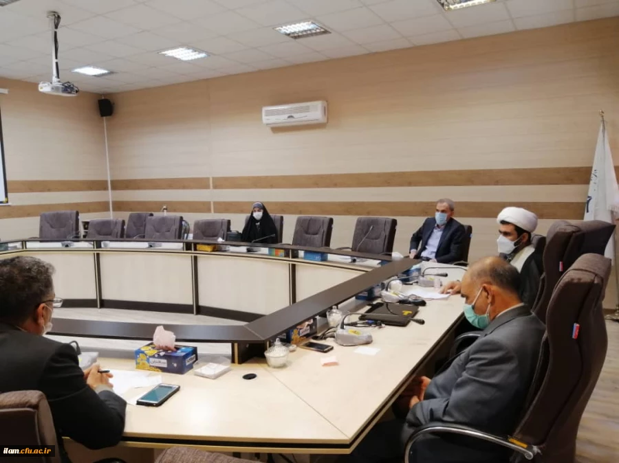 جلسه شورای فرهنگی  و اجتماعی دانشگاه فرهنگیان ستان ایلام