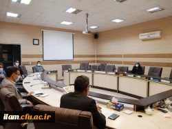جلسه شورای فرهنگی  و اجتماعی دانشگاه فرهنگیان ستان ایلام