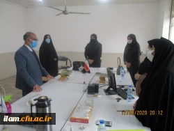 بازدید مسئولین دانشگاه فرهنگیان استان از محل مصاحبه معرفی شدگان ماده 28