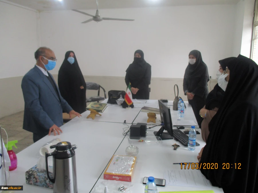 بازدید مسئولین دانشگاه فرهنگیان استان از محل مصاحبه معرفی شدگان ماده 28