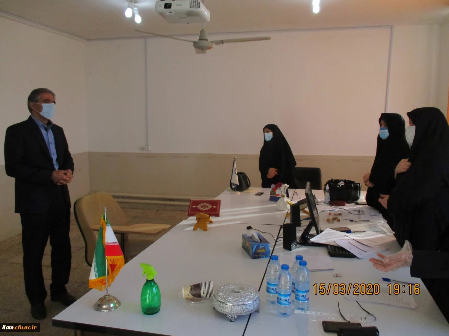 بازدید مسئولین دانشگاه فرهنگیان استان از محل مصاحبه معرفی شدگان ماده 28