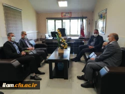 دیدار سرپرست دانشگاه فرهنگیان ایلام با مدیر کل آموزش و پرورش استان 
