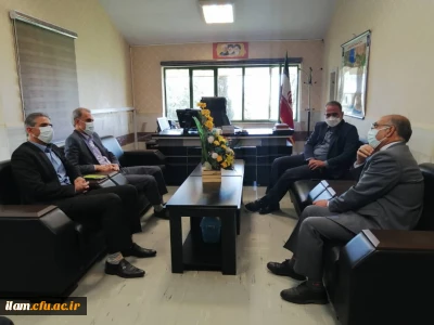 دیدار سرپرست دانشگاه فرهنگیان ایلام با مدیر کل آموزش و پرورش استان 