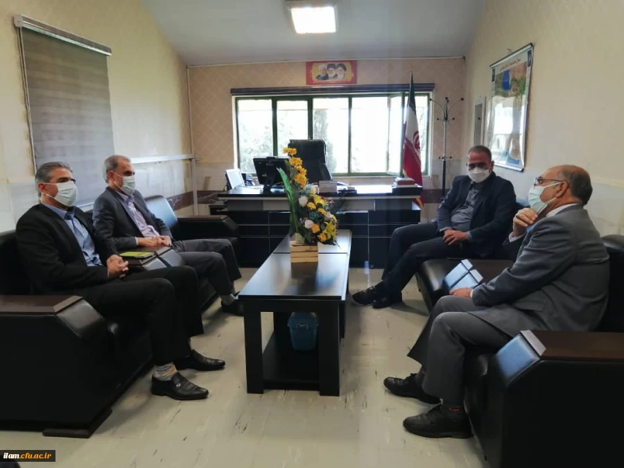 دیدار سرپرست دانشگاه فرهنگیان ایلام با مدیر کل آموزش و پرورش استان 