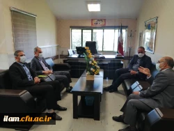 دیدار سرپرست دانشگاه فرهنگیان ایلام با مدیر کل آموزش و پرورش استان 