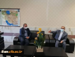 دیدار سرپرست دانشگاه فرهنگیان ایلام با مدیر کل آموزش و پرورش استان 