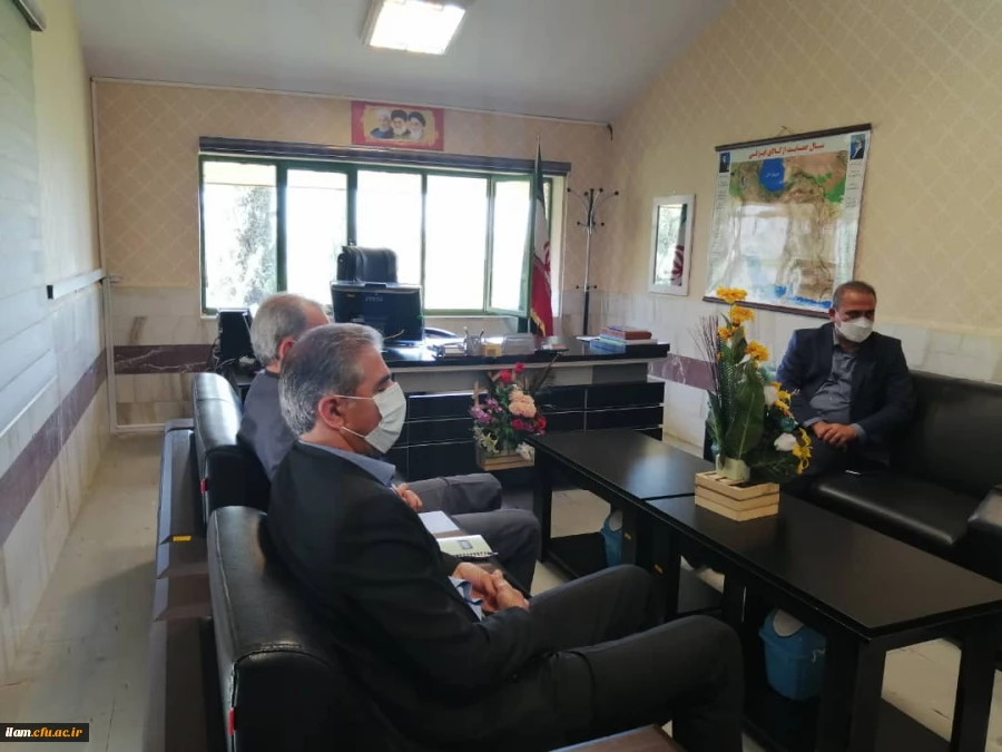 دیدار سرپرست دانشگاه فرهنگیان ایلام با مدیر کل آموزش و پرورش استان 