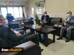 دیدار سرپرست دانشگاه فرهنگیان ایلام با مدیر کل آموزش و پرورش استان 