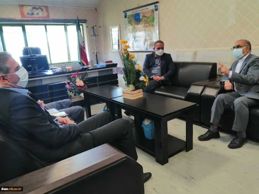 دیدار سرپرست دانشگاه فرهنگیان ایلام با مدیر کل آموزش و پرورش استان 